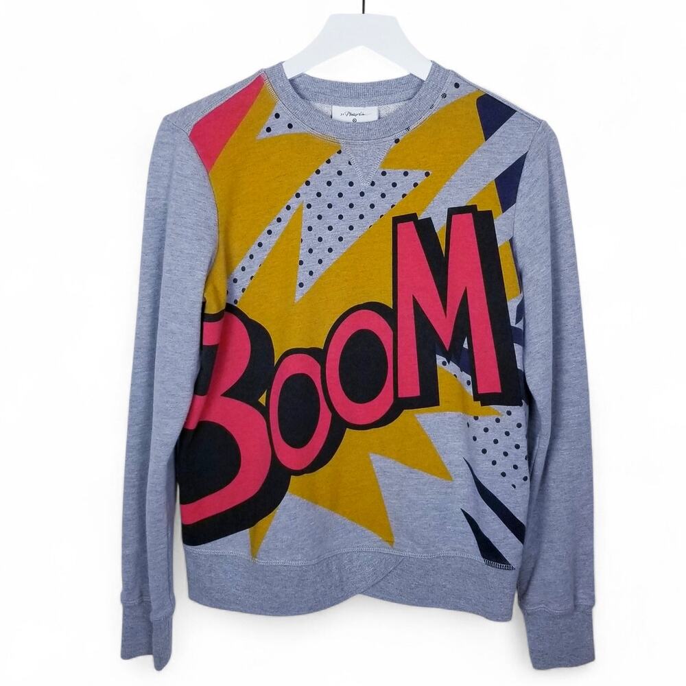 3.1 Phillip Lim f/ Target 20th Anniversary Collection BOOM Graphic Sweatshirt XS